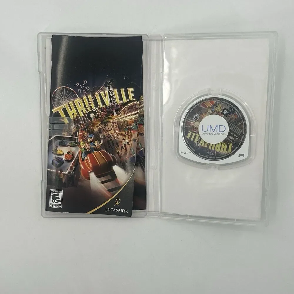 PSP - Thrillville: Off the Rails - Complete CIB - Tested - Fast Shipping